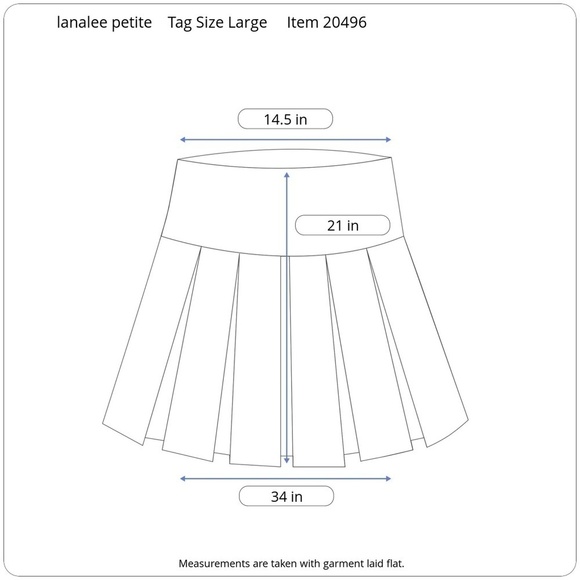 Lanalee Ruffled Skater Skirt Layered Mini - Picture 5 of 5
